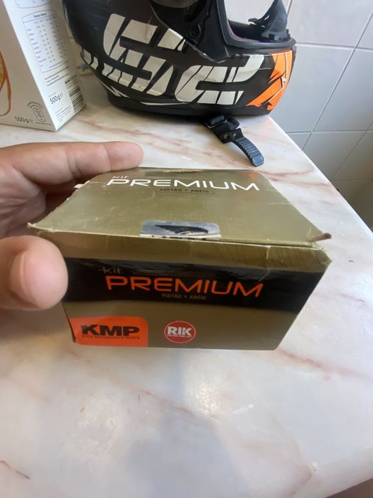 Pistão + aneis honda nx4 400cc falcon