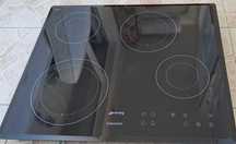 Варильна поверхня електрична Smeg SE2642ID1, 50*60см