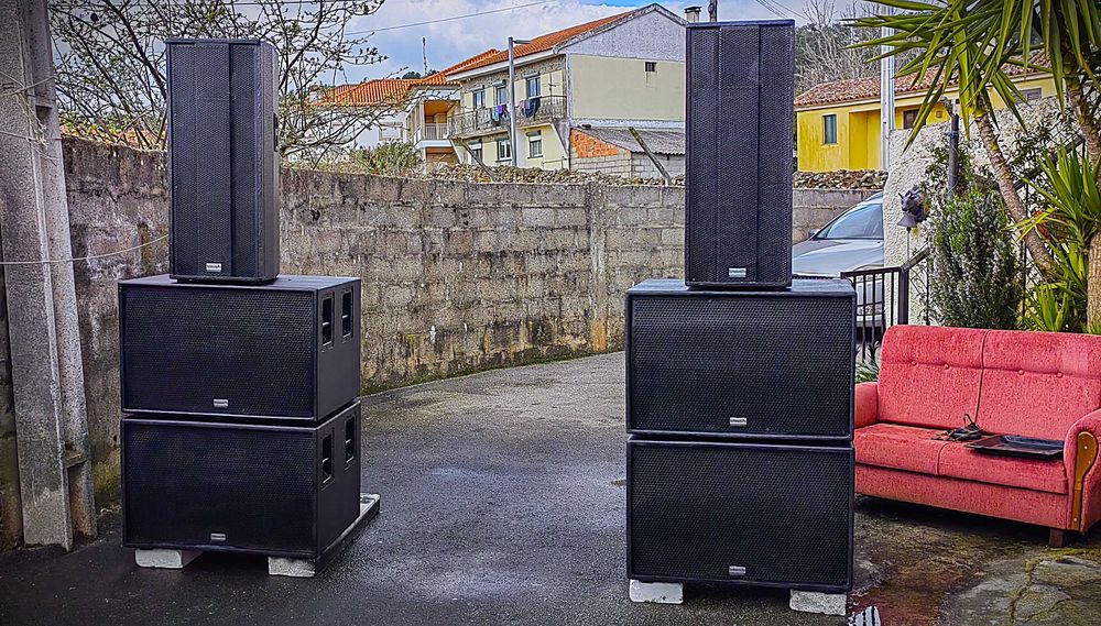 Pa Nortesound-Pro NS118T com 5600 Watts Rms