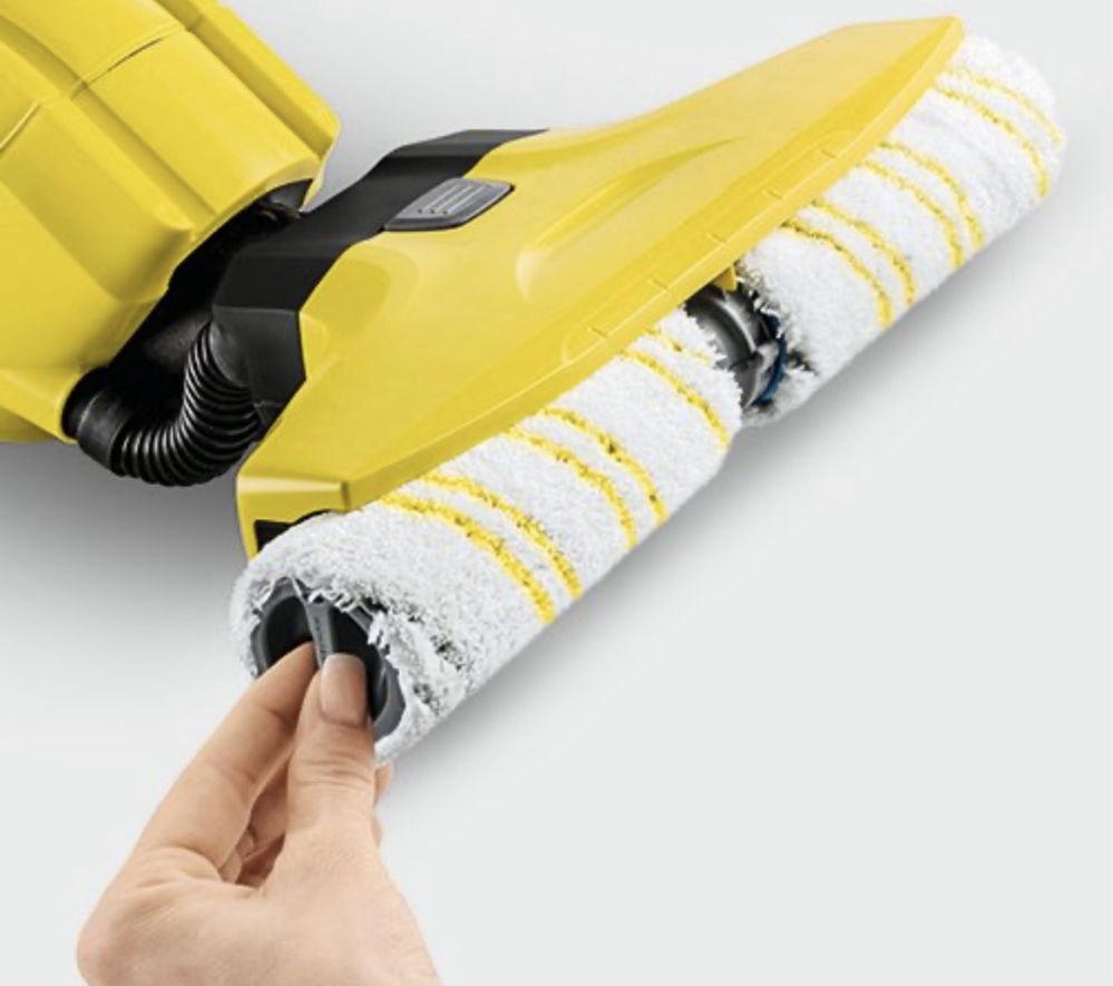 Mop Karcher z funkcją odkurzania