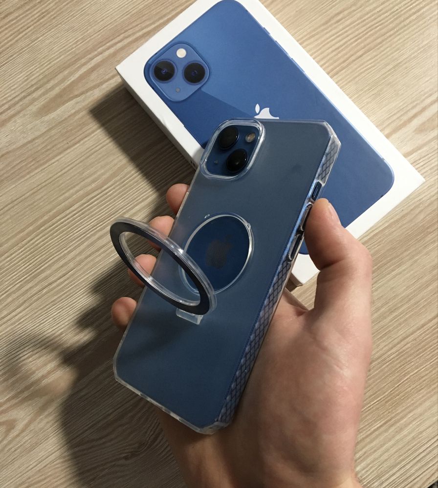 Чехол IPhone 13/14 Противоударный+Подставка MagSafe