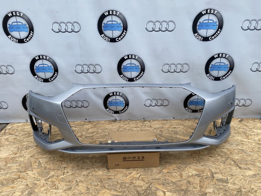 Бампер передній Audi A4 B9 Restaling ауді а4 б9 бампер передній рестал