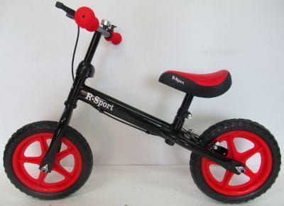 Rowerek biegowy regulowany dla dzieci z hamulcem dla R4 Koła EVA 12