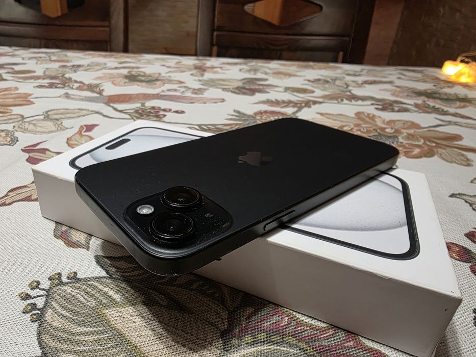 iPhone 15 plus 128GB Black