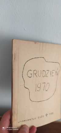 Stary biuletyny gazeta, Wydawnictwo Głos "Grudzień 1970"