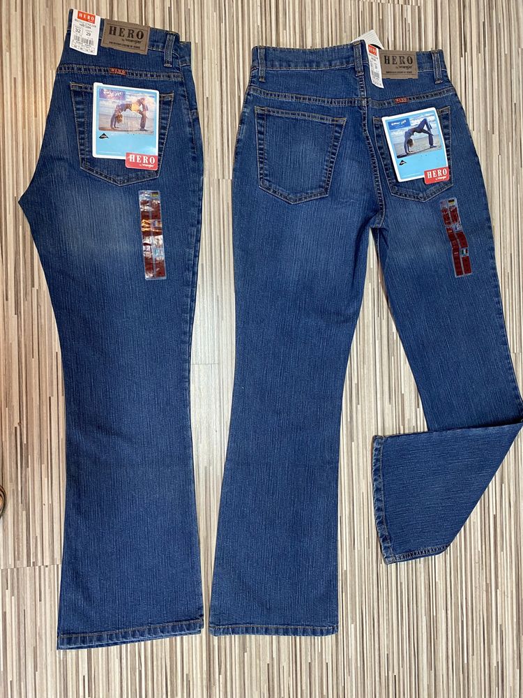 Spodnie damskie jeans 32/29 pas 76 cm komplet 2 pary Wrangler nowe