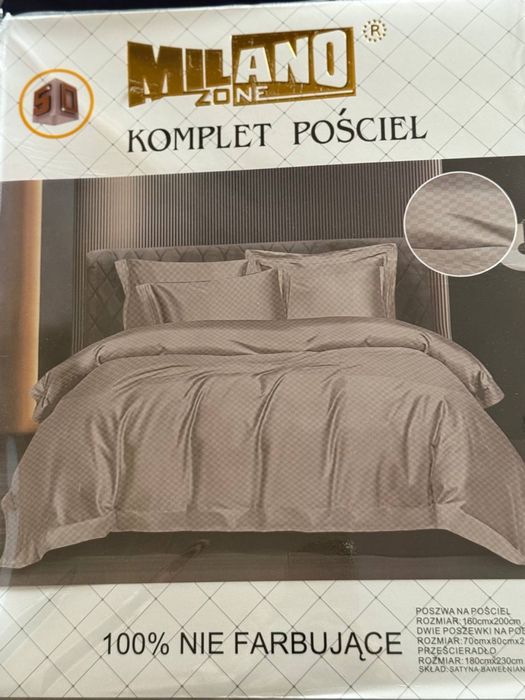 Pościel 160x200 4-części z prześcieradłem Dużo wzorów Bawełna