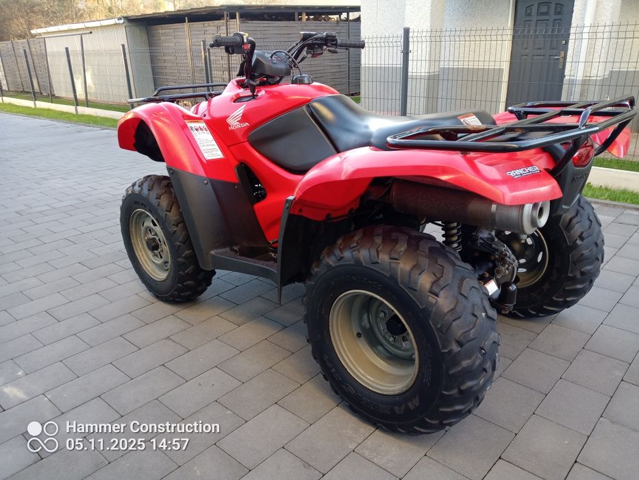 Honda Fourtrax Rancher 420 4x4. Jak nowa. . OKAZJA. .