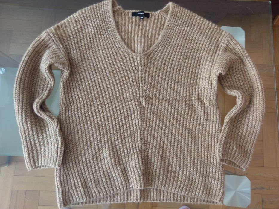 Sweter beżowy Answear r. S / 36 jak reserved