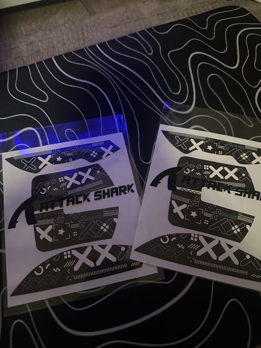 НОВА ! ігрова без дротова мишка attack shark x11 чорна