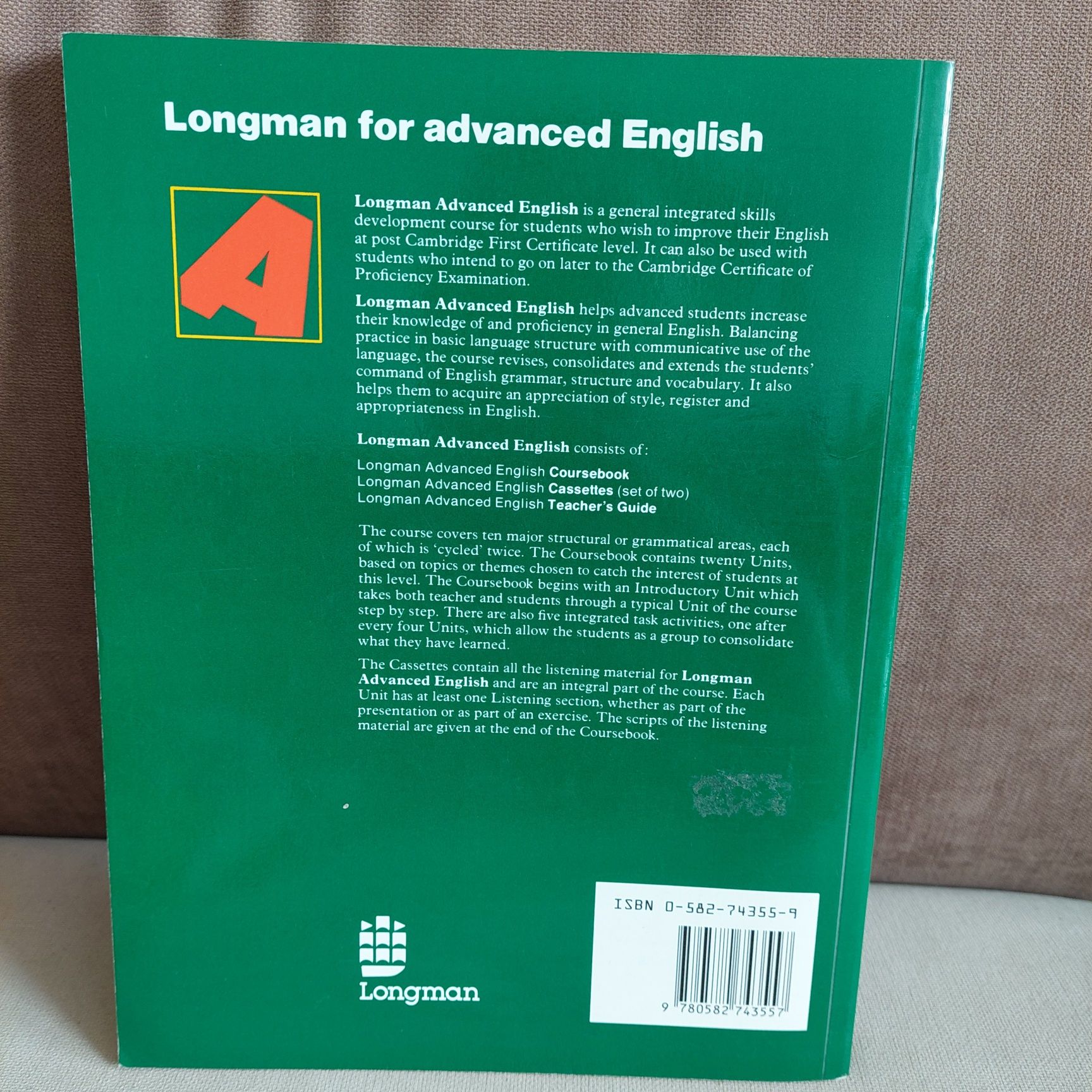 Longman advance English coursebook