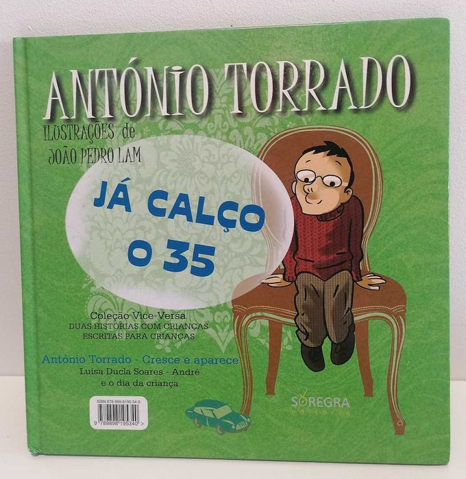 Já Calço o 35, de Luísa Ducla Soares e António Torrado