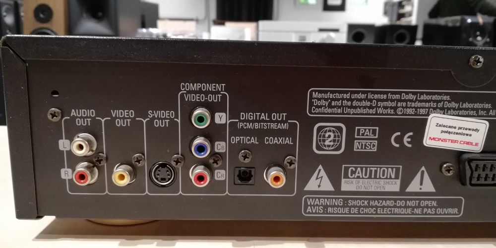 Denon DVD-1500 odtwarzacz cd/dvd uszkodzony