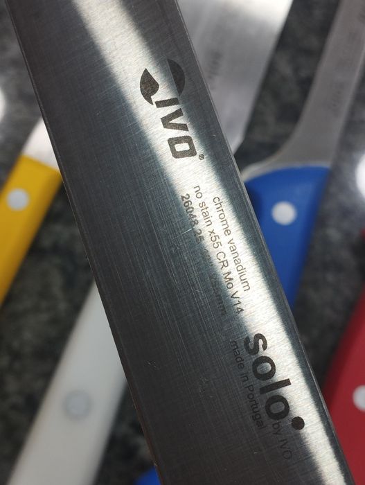 Conjunto de facas profissionais ivo solo