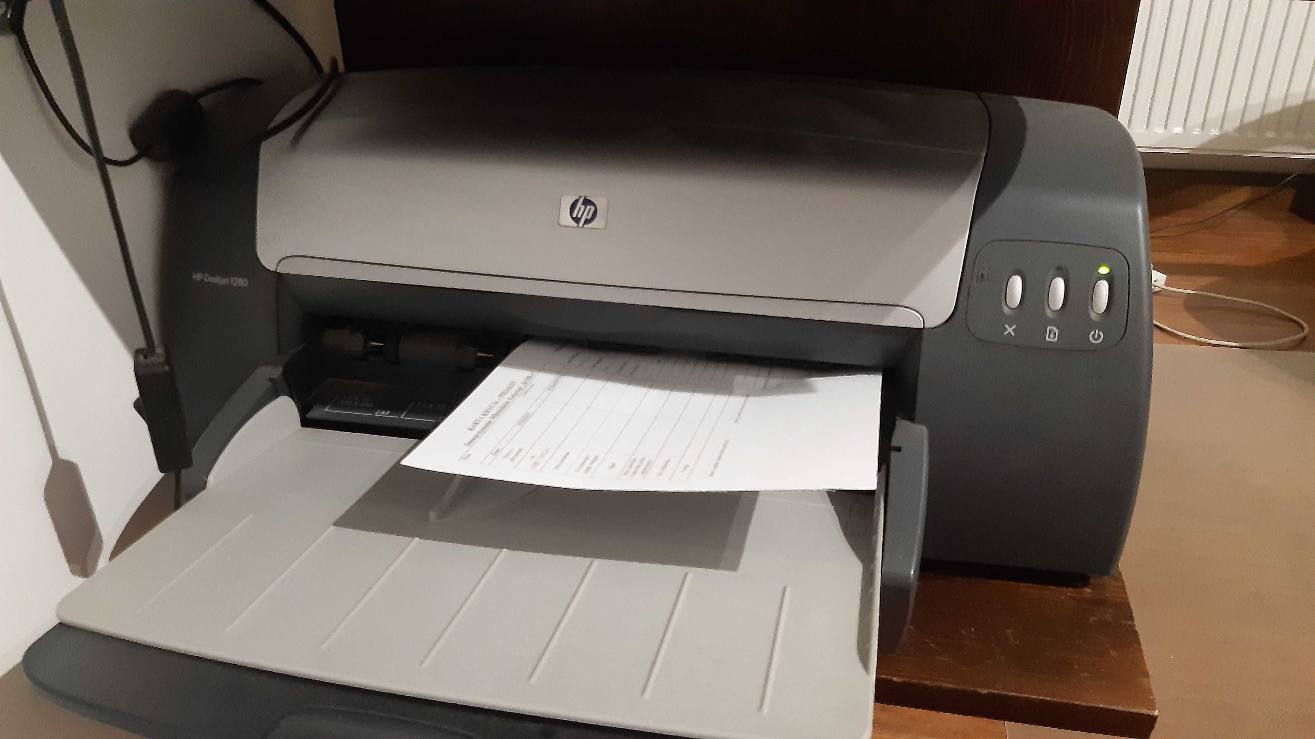 Sprzedam/zamienię drukarkę HP Deskjet 1280 - druk format A3+