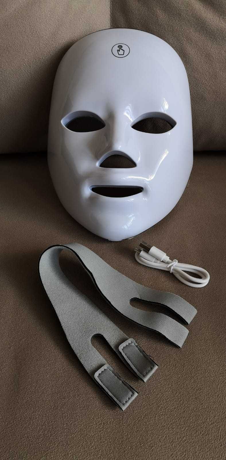 Maska LED do terapii twarzy