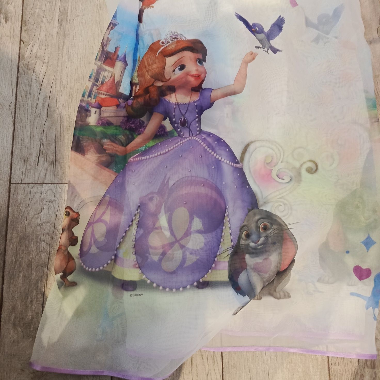 Firany firanki księżniczka Zosia Disney