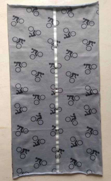 Баф hi-wis grey бандана балаклава шарф хустка пов'язка