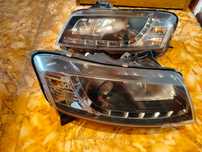 fiat stilo 3d lampy,reflektory led daylight,sonar