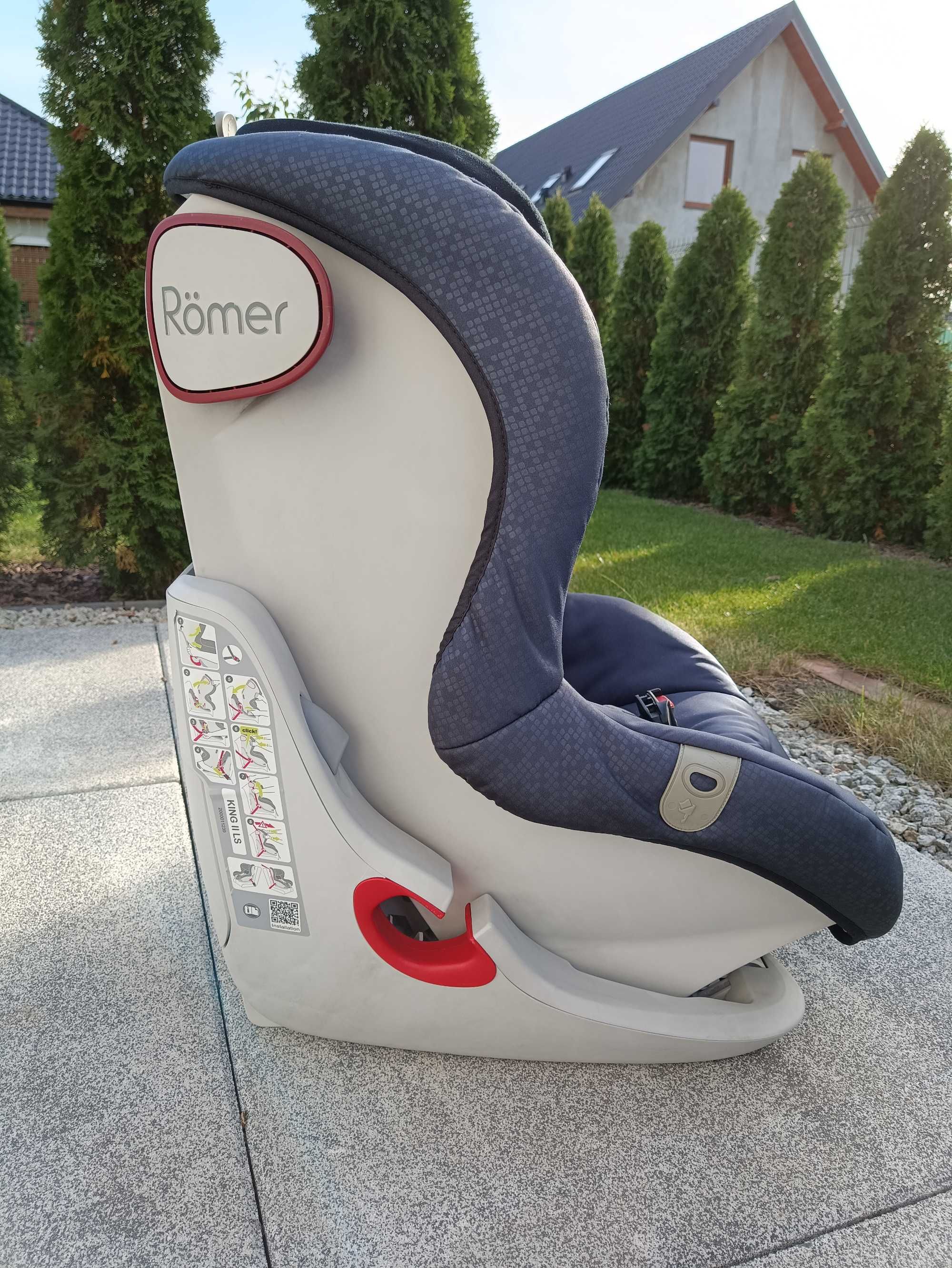 Fotelik samochodowy Britax Romer King II 9-18kg