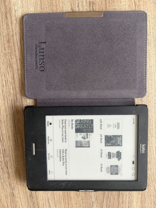 Kobo Touch ereader com capa