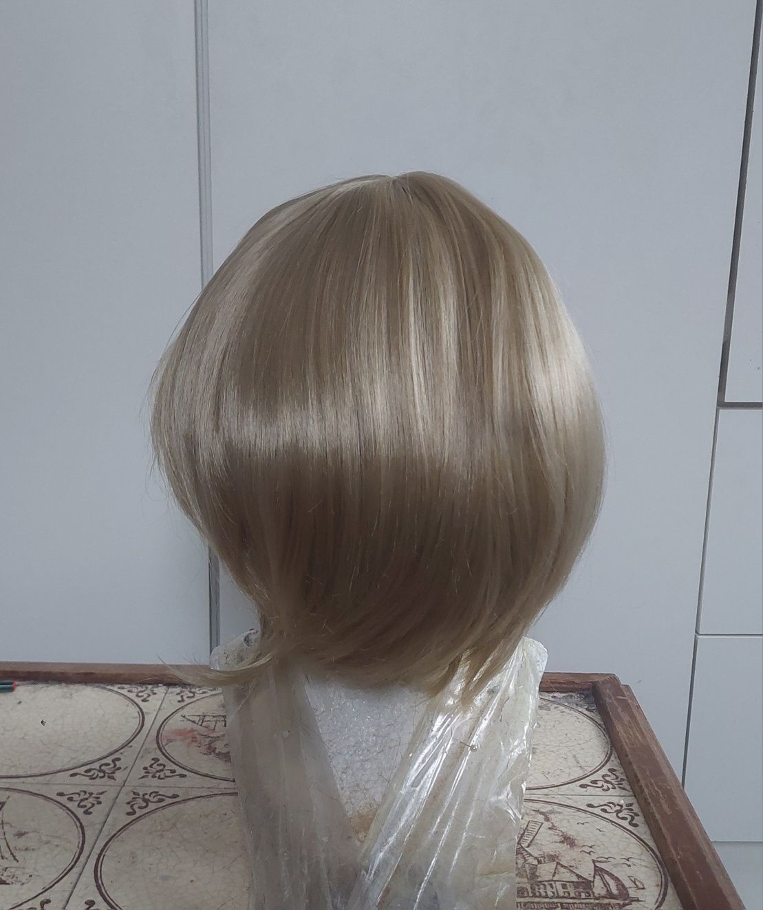 Nowa!! blond krótka peruka