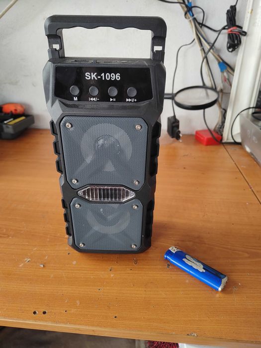 coluna de bluetooth com karaoke