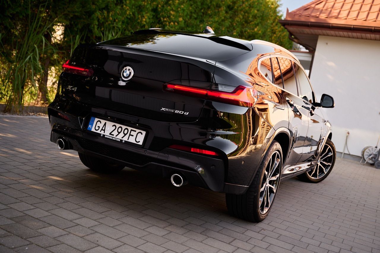BMW X4 Xdrive20d MSport SalonPL Bezwypadkowy Toffi AdaptiveLED Zamiana