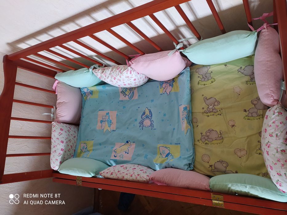 Балдахин+держатель+бортики, защита в кроватку