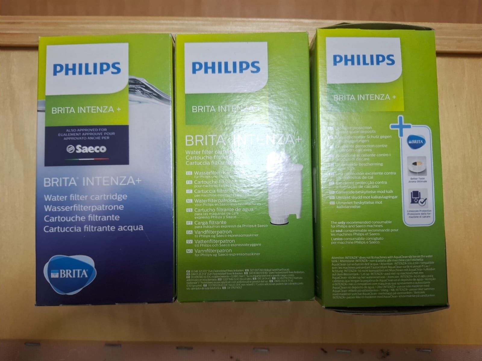 Нові фільтри для кавомашини  Saeco Philips