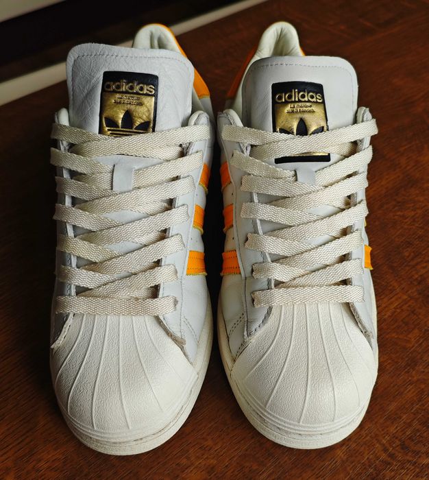 Adidas Originals Superstar "Off White Collegiate Gold" 40.5 рр 25.5 см