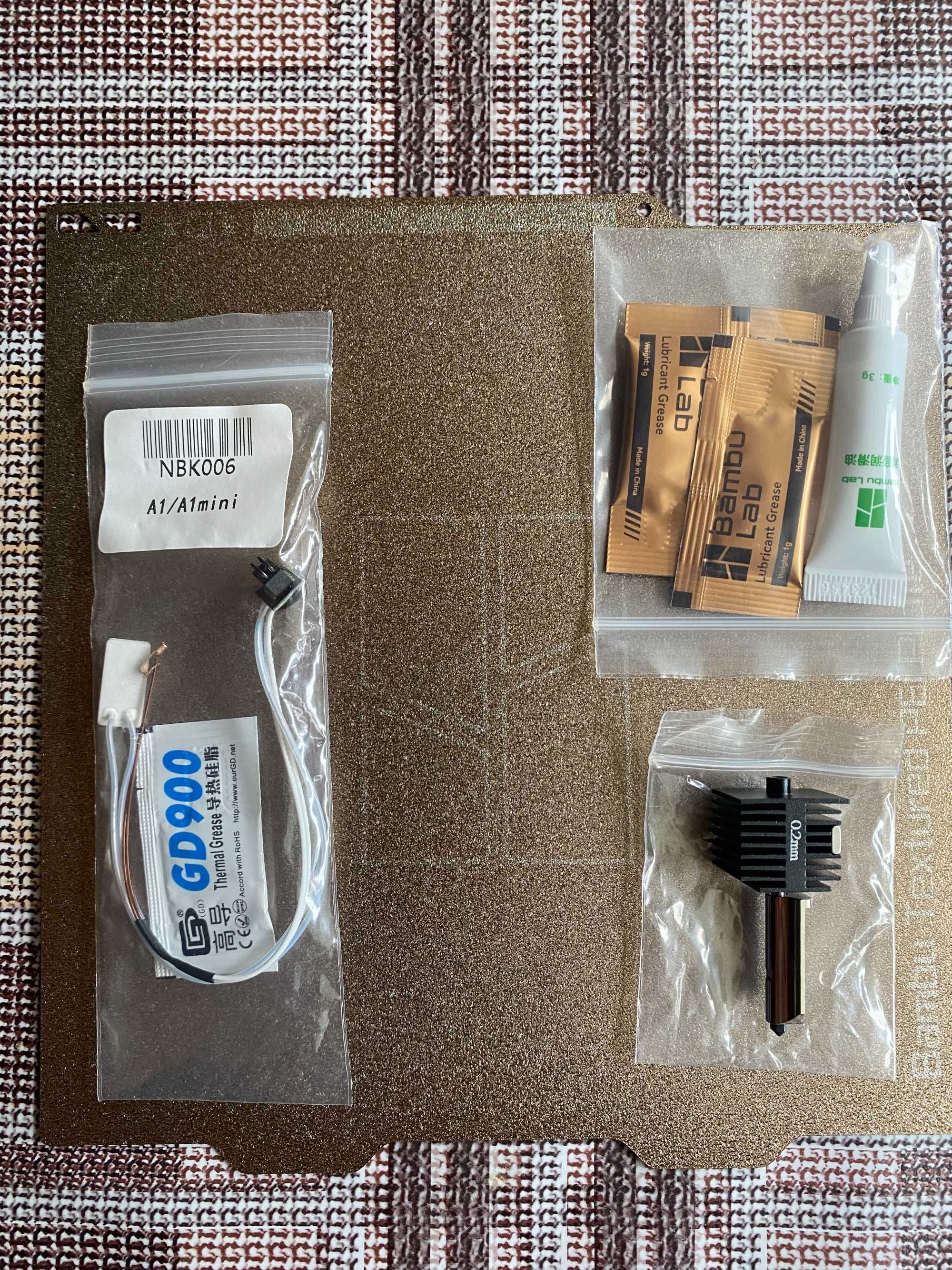 Продаж 3Д Bambu Lab X1/А1/А1 mini / P1S комплектуючи та обслуговування