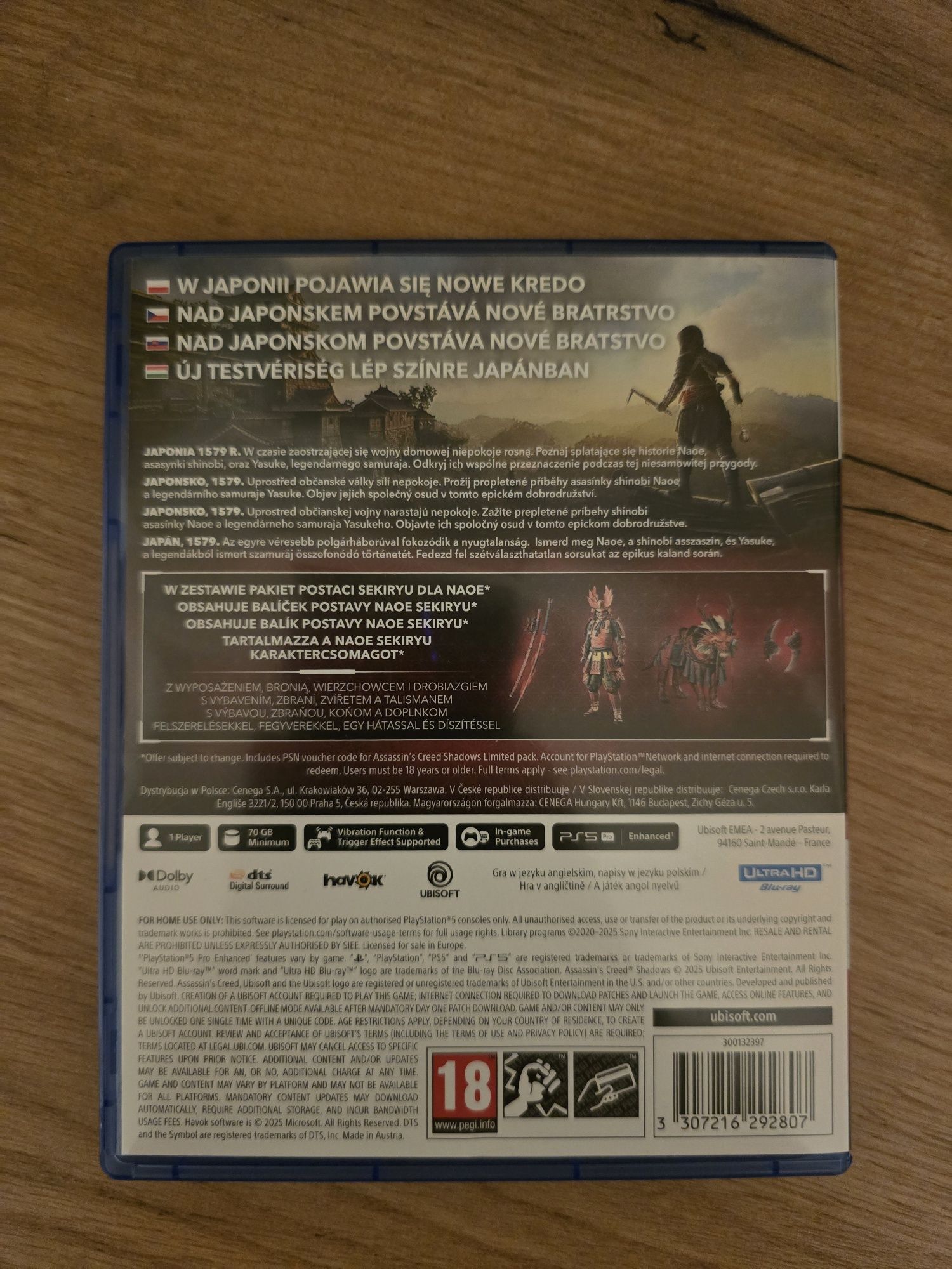 Assassin's creed shadows ps5