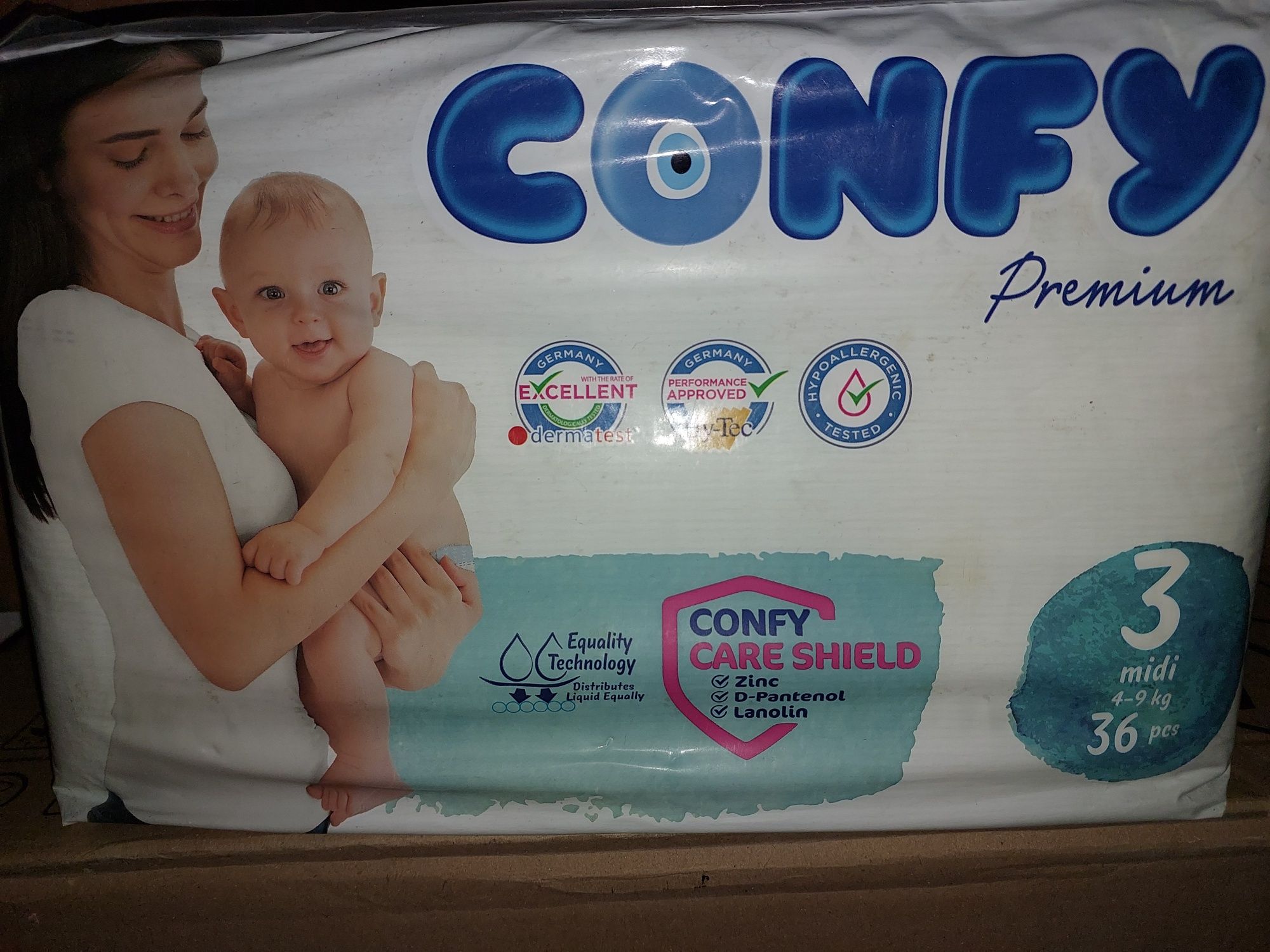 Памперсы 3 Confy