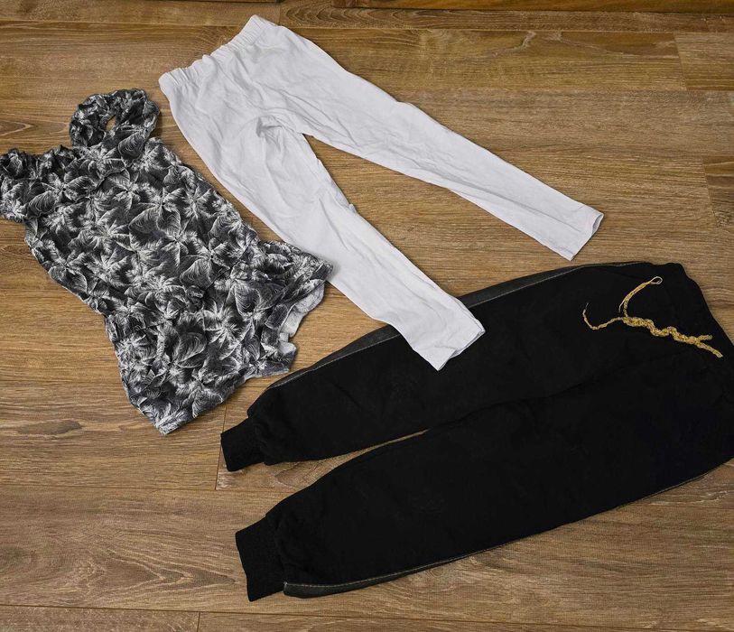 U17. Zestaw paka ubranek w rozm. 110-116 dla dziewczynki