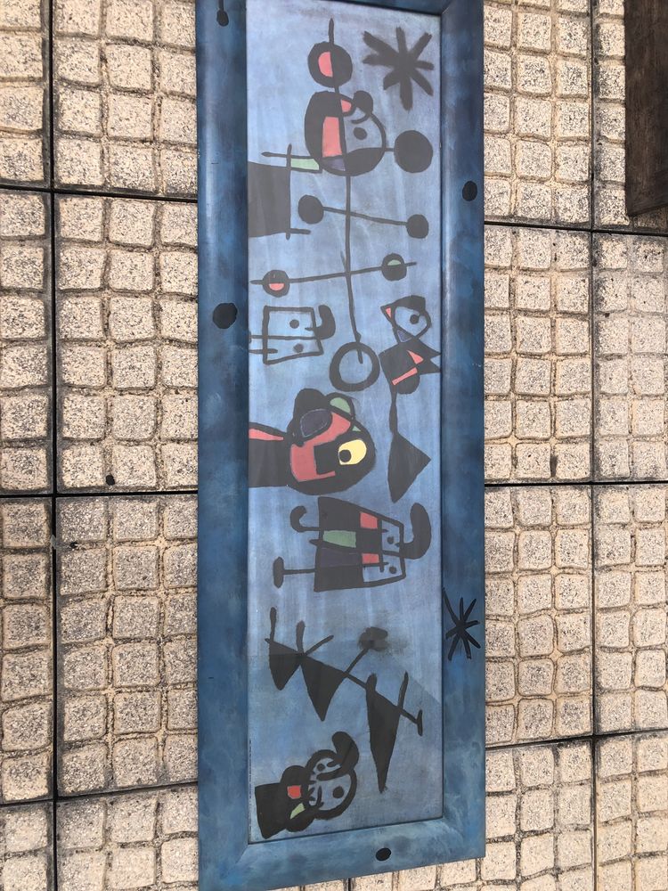 Quadro replica de miró