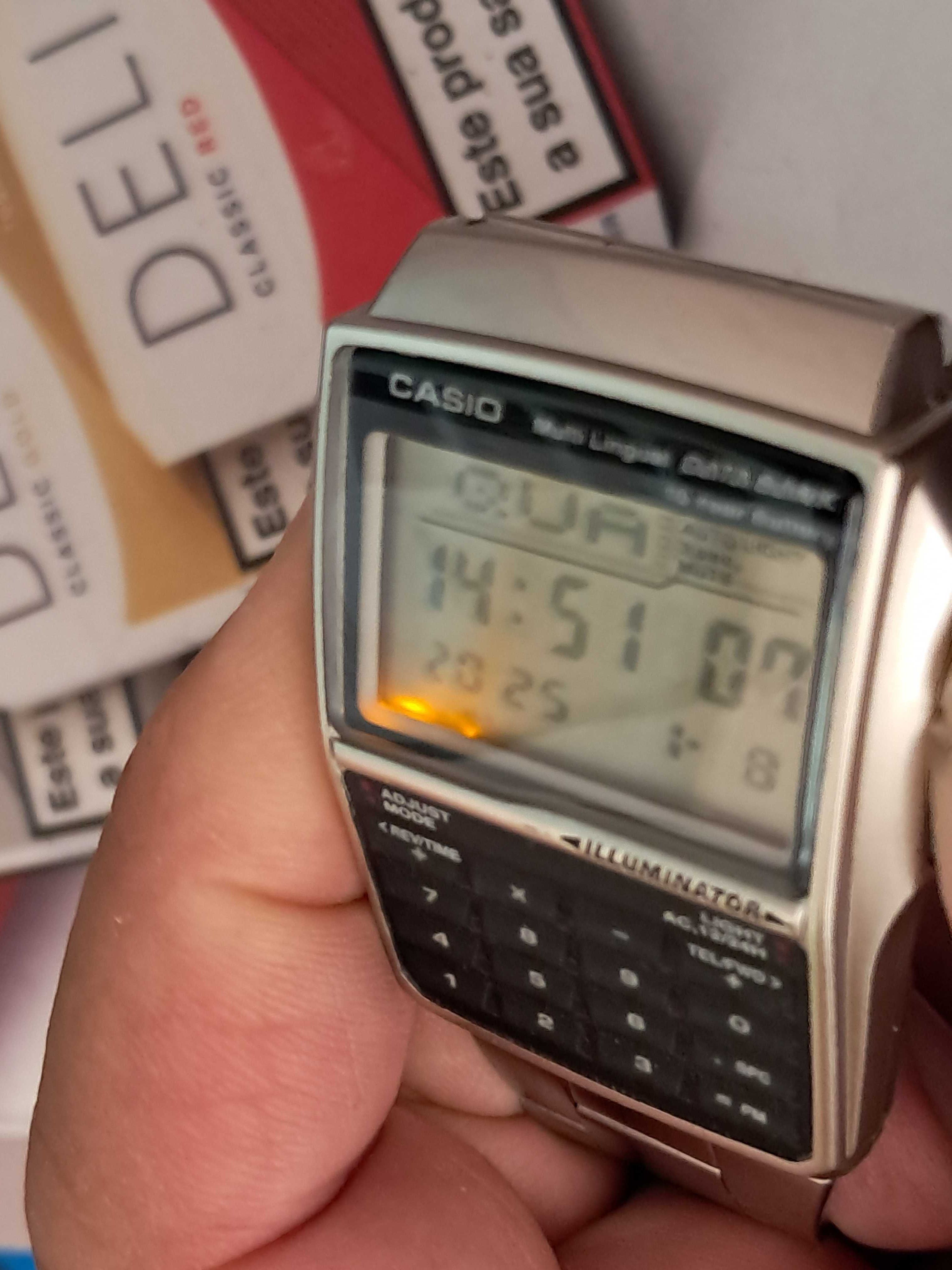 casio digital quartz multi lingual data bank