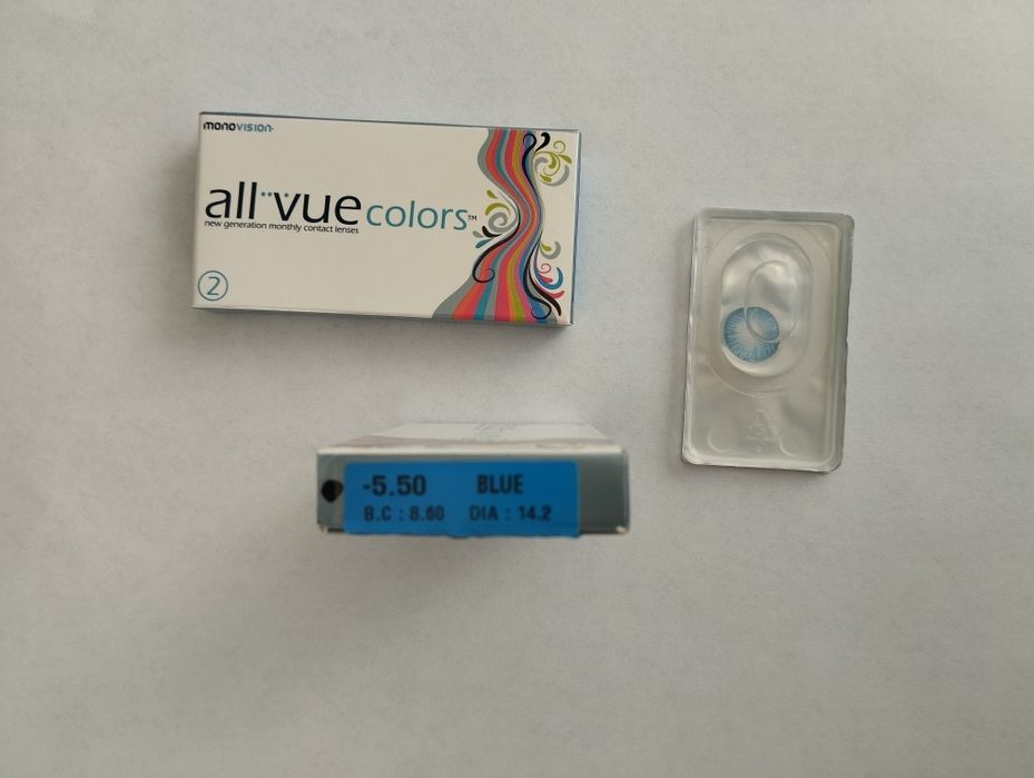 Soczewki kontaktowe kolorowe -5.50