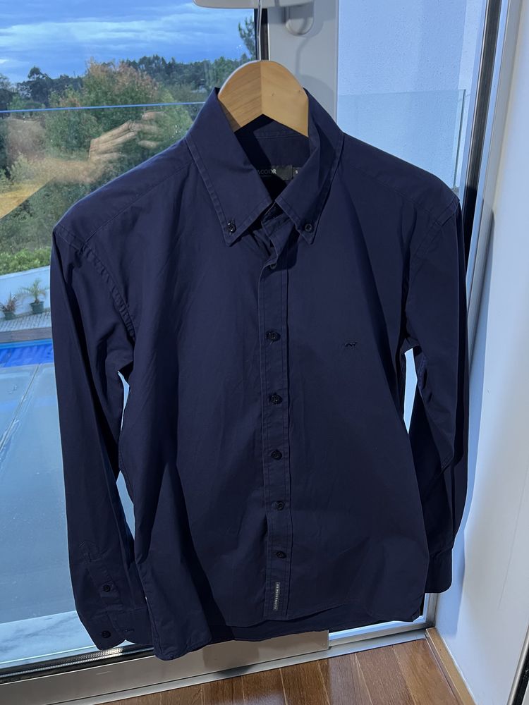 Camisa azul escura Sacoor