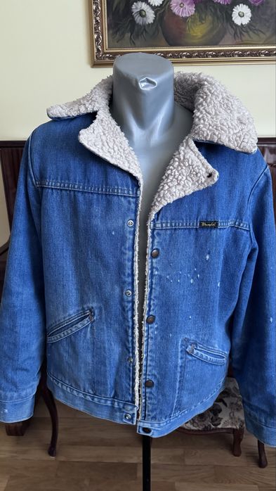 Kurtka Wrangler typu Sherpa unikat vintage lata ‘70