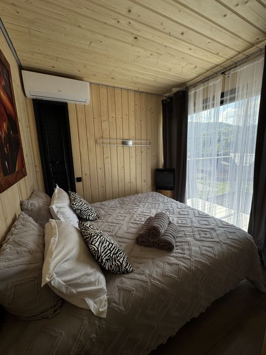 Оренда сучасного будинку/котеджу в Карпатах з ЧАНОМ . 2+2. с.Микуличин