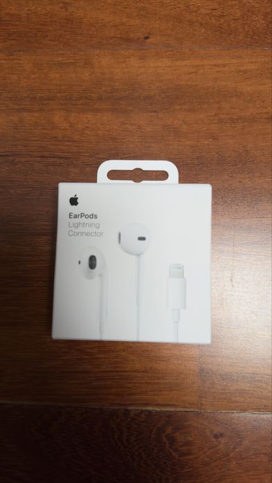 Auriculares Apple com fio entrada lightning originais