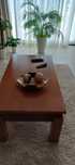 Mesa de centro em pinho mel