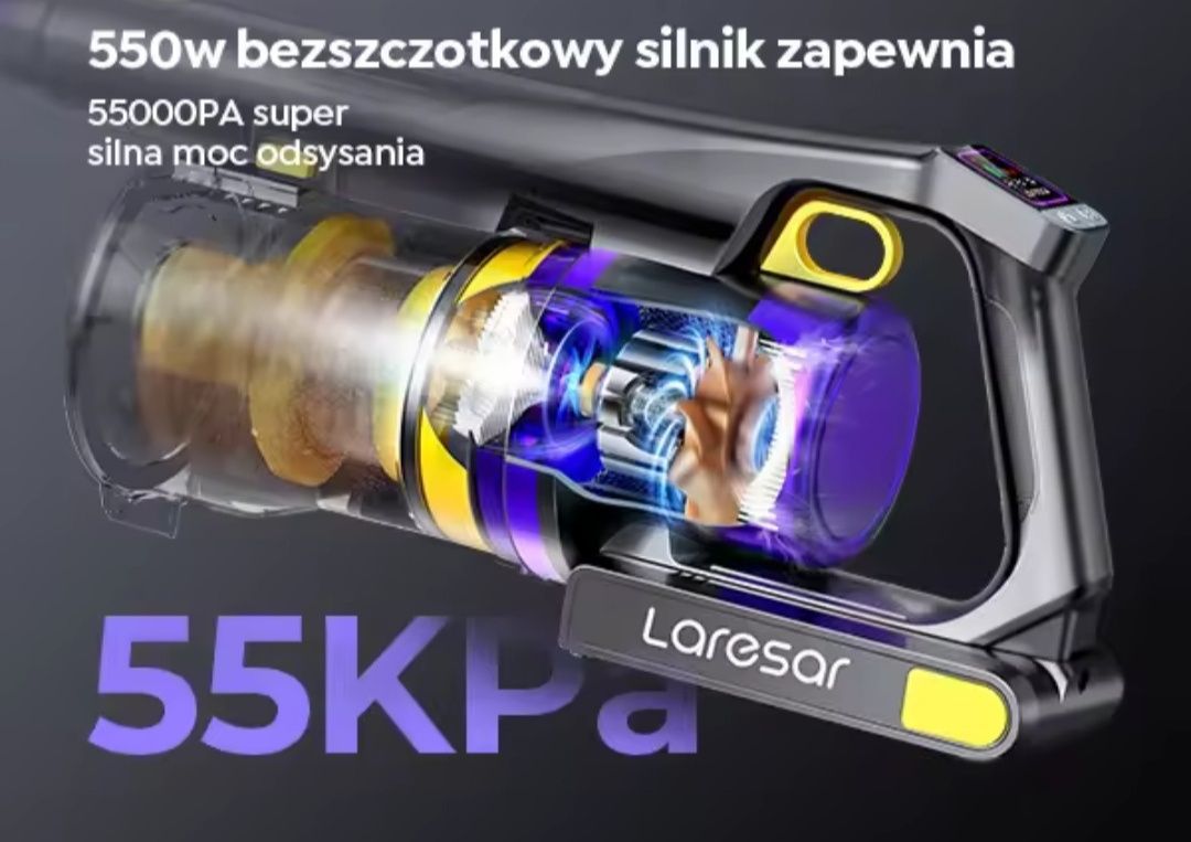 Odkurzacz  Laresar X11 , następca modelu V7