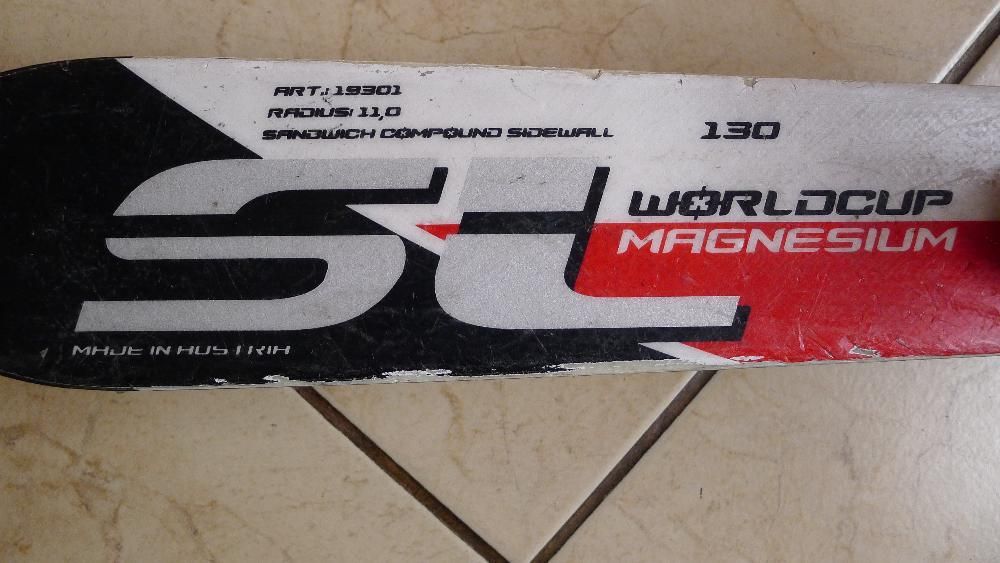 Blizzard sl world cup magnesium narty idealne 130