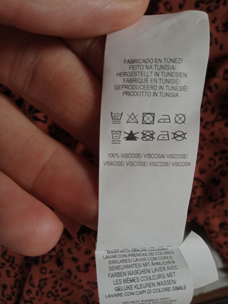 Kombinezon damski M Primark brąz panterka idealny jak nowy