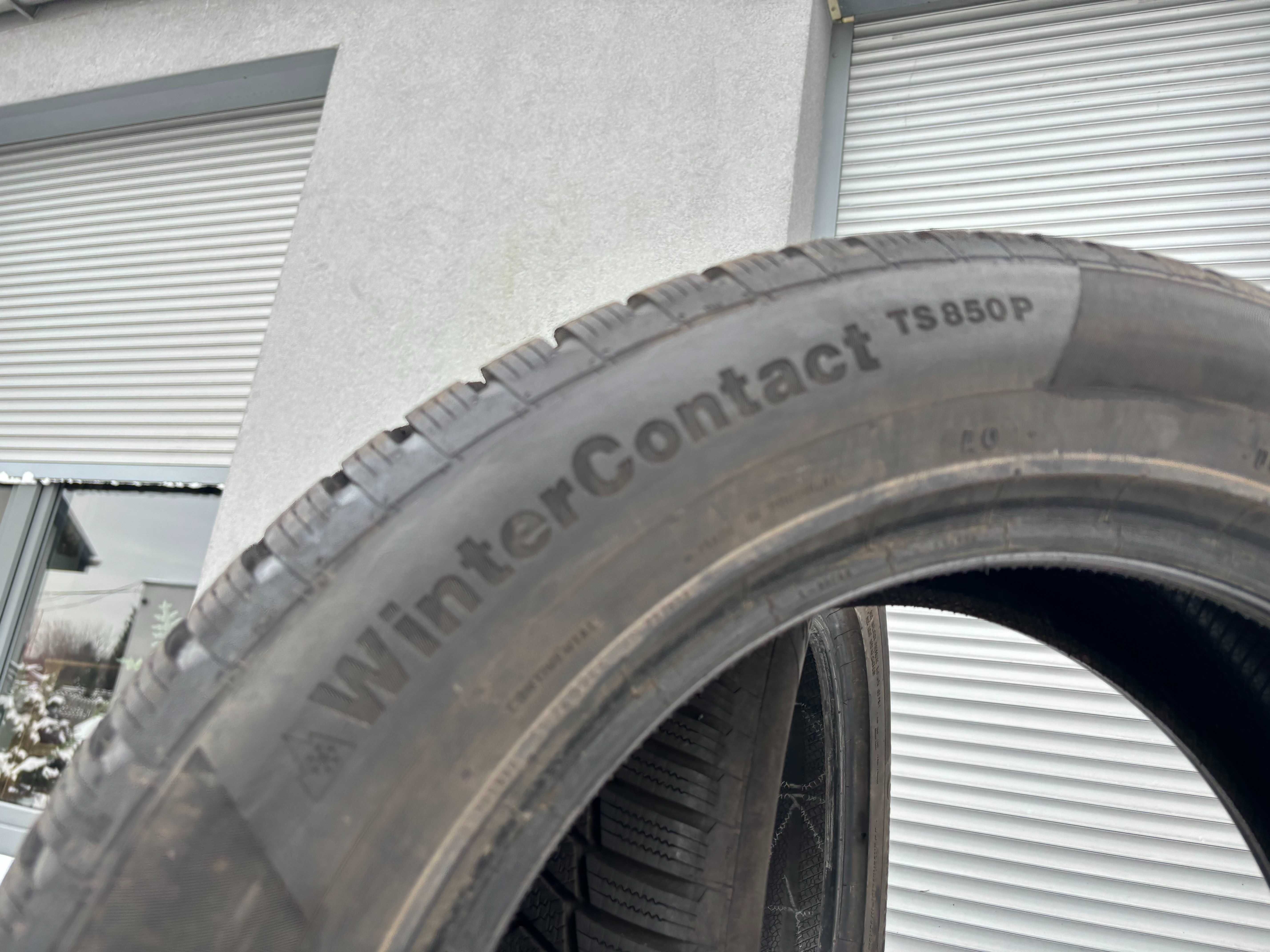 2szt zimowe 255/55R19 Continental 9mm 2022r świetny stan! Z4048 gwar