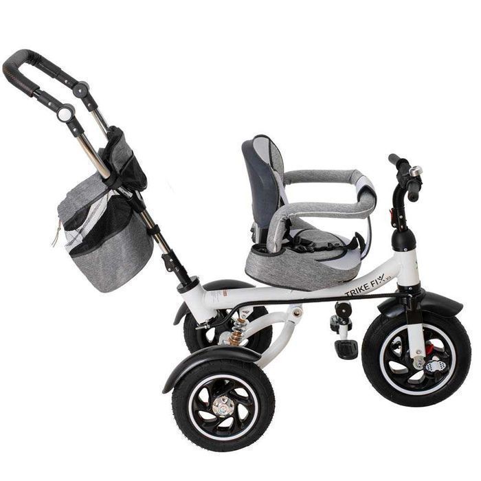ROWEREK Trójkołowy Dziecięcy TRIKE FIX Spacerówka WÓZEK z Prowadnikiem