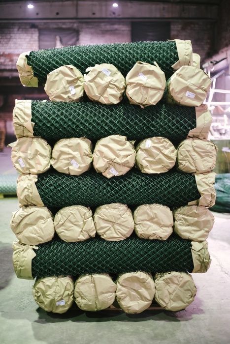 Рабица сетка ПВХ зеленая плетеная от производителя ПВХ или оцинкованна