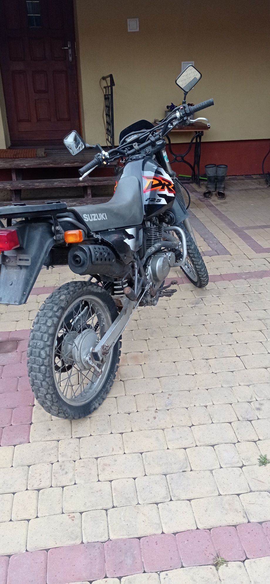 Cross,Suzuki dr125 se, Suzuki,motocykl